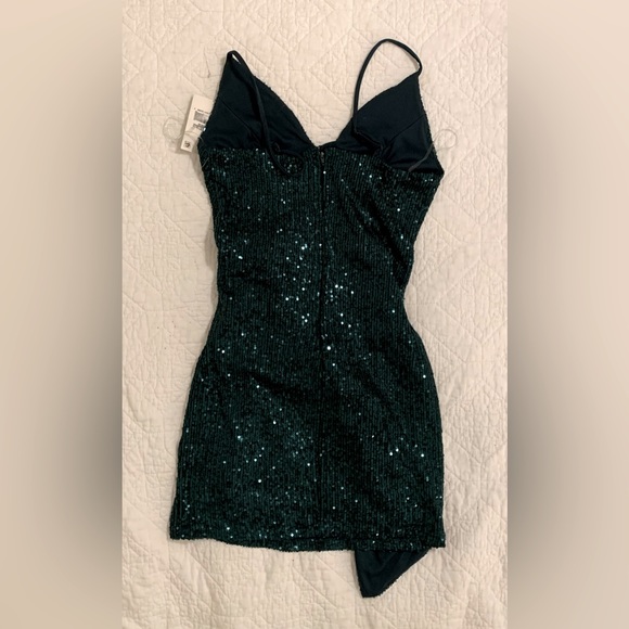Midnight Doll Sequin Mini Dress - Picture 6 of 6